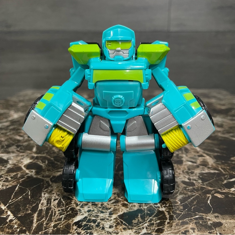 Transformers Playskool Heroes Rescue Bots Academy Hoist Converting Toy Robot